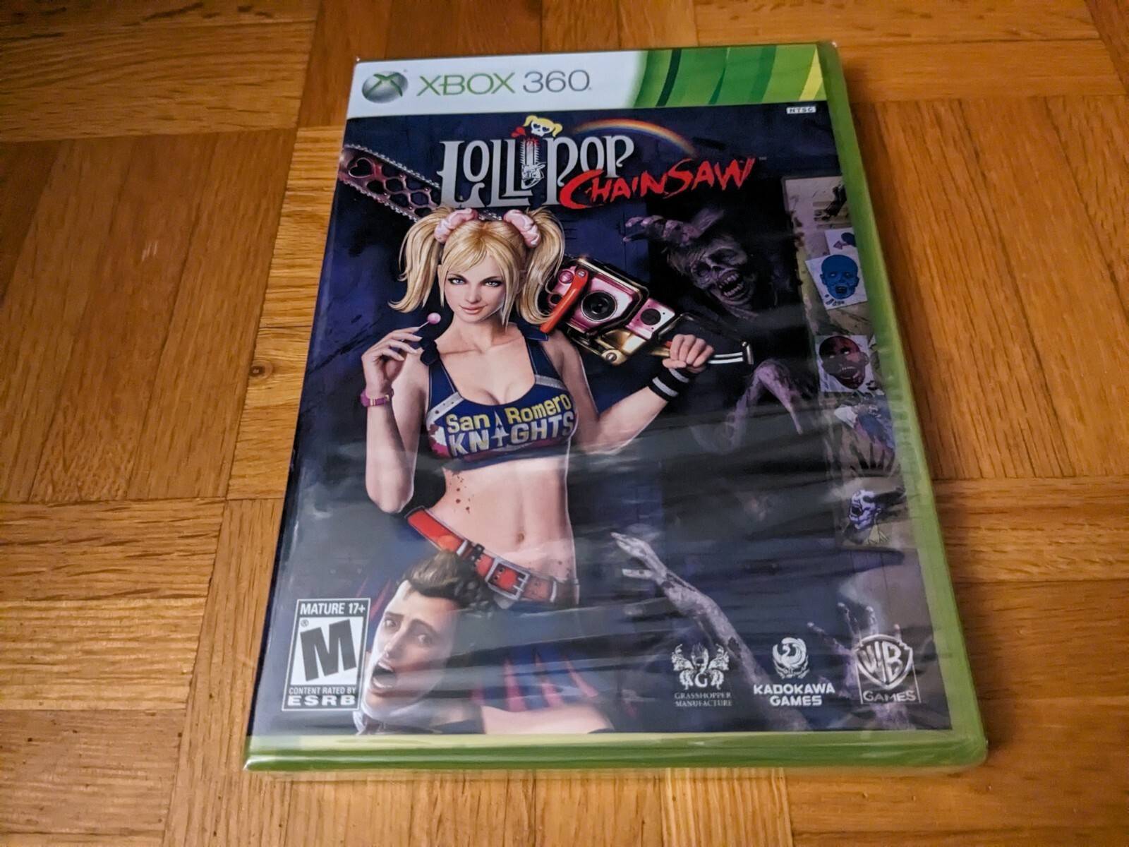Lollipop Chainsaw (Microsoft Xbox 360, 2012) Brand new Sealed