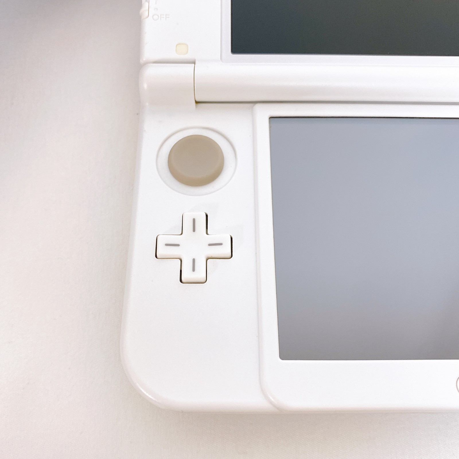 【Dual IPS】New Nintendo 3DS XL LL Pearl White Stylus Console Japan Tested Rank S