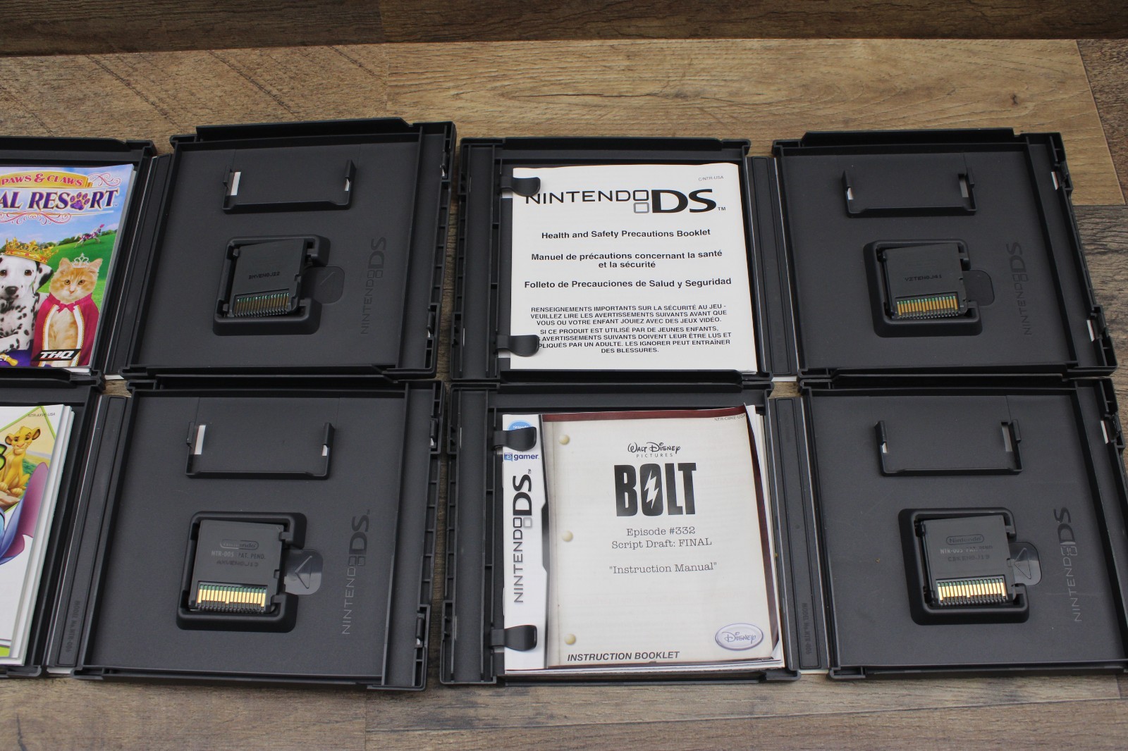 Lot of 4 DS Games, Disney Friends, Zoo Tycoon 2, Bolt & More. Tested Fast Ship