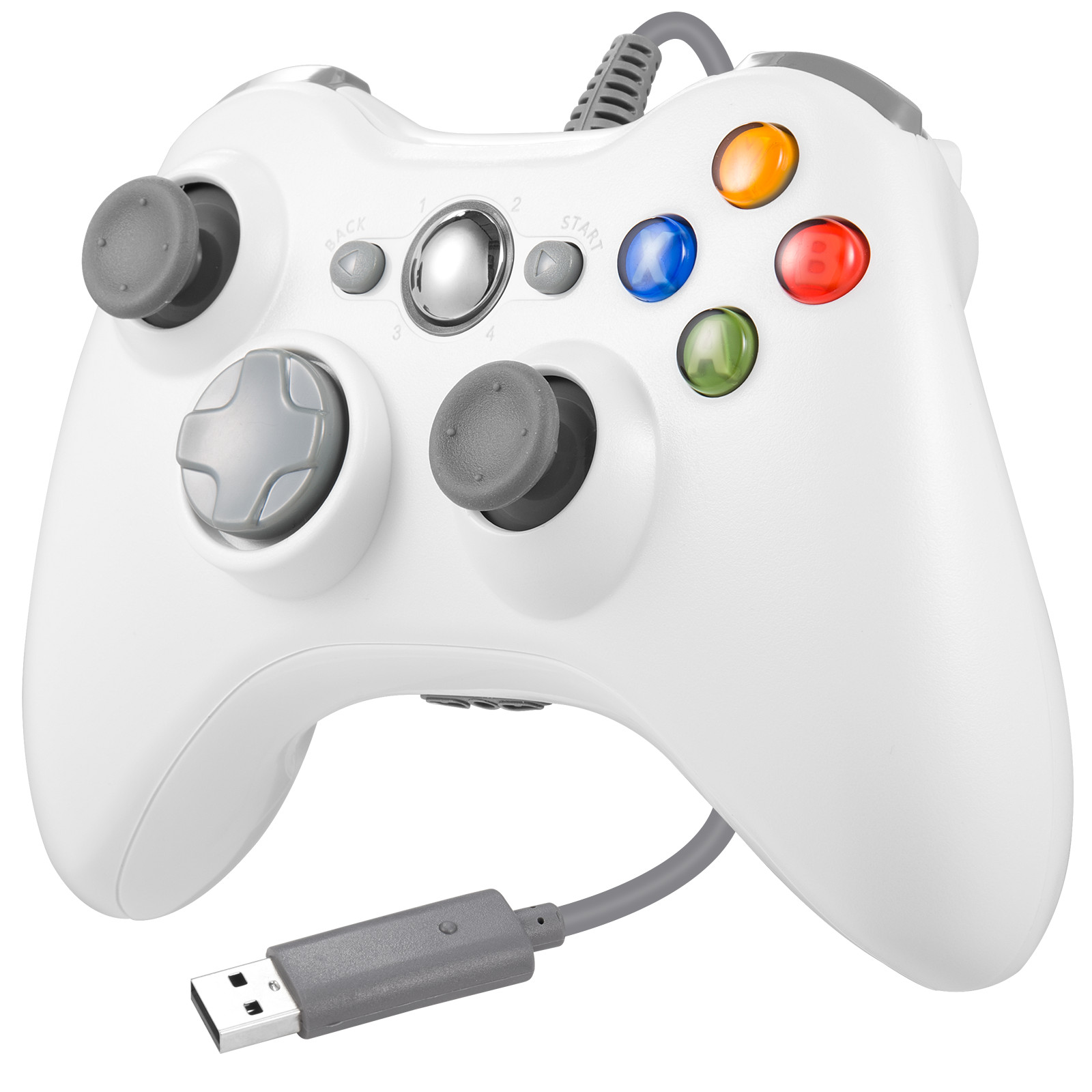 USB Wired Gamepad Controller Joystick For Xbox 360 Console PC WIN 7 8 10