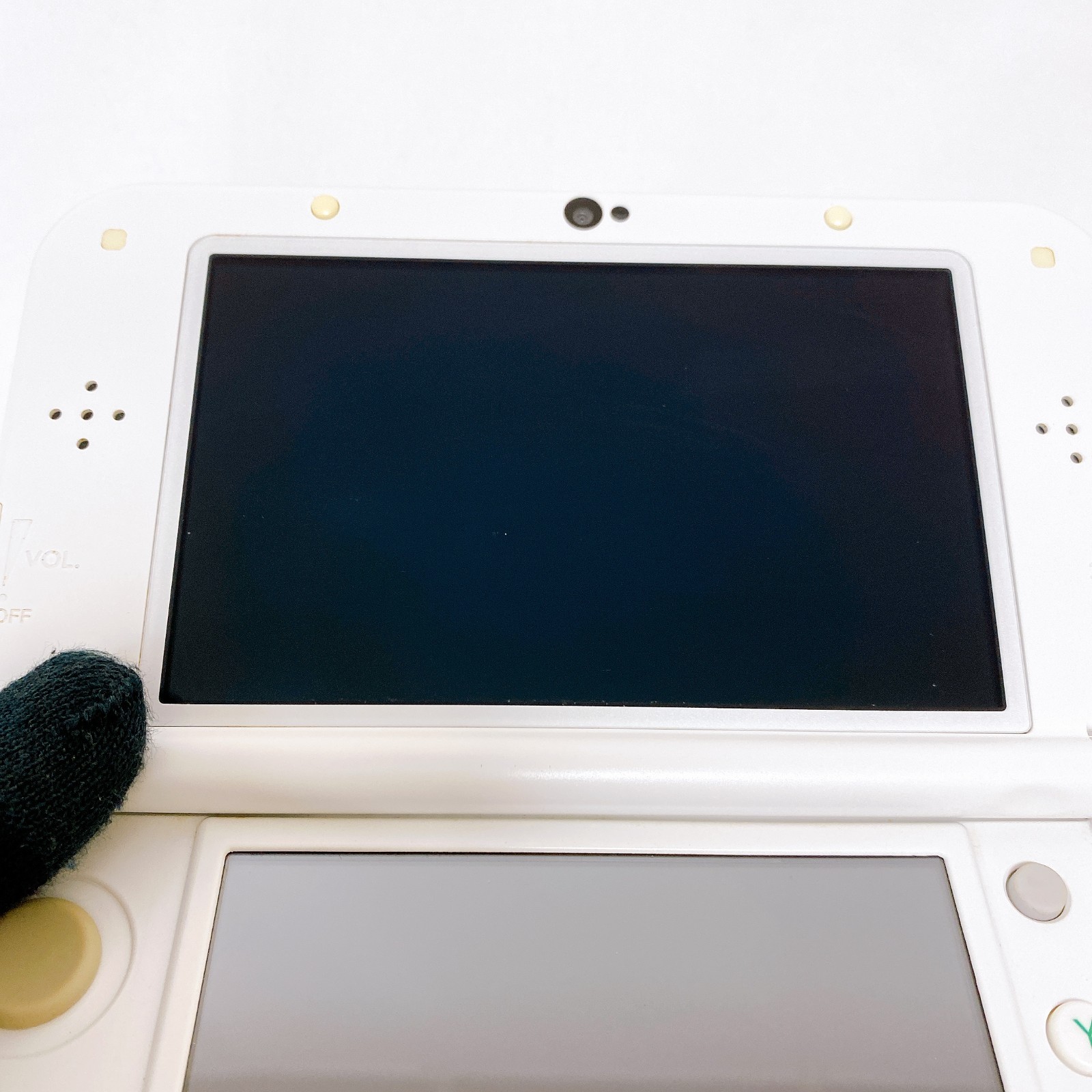 【Dual IPS w/Box】New Nintendo 3DS XL LL Pearl White Console Japan Tested Rank S