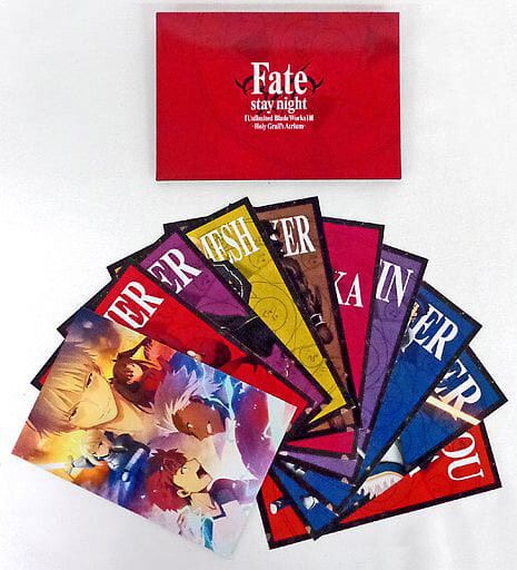 Fate Stay Night Unlimited Blade Works Holy Grails Atrium 10 Postcard Set