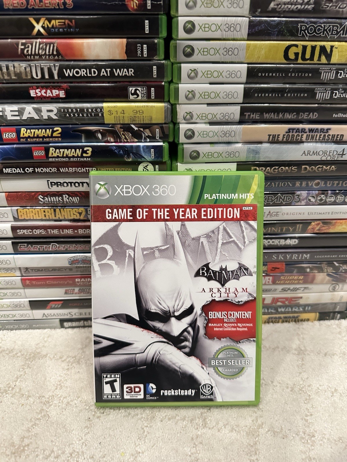 Batman: Arkham City Game of the Year Edition Microsoft Xbox 360 Complete CIB