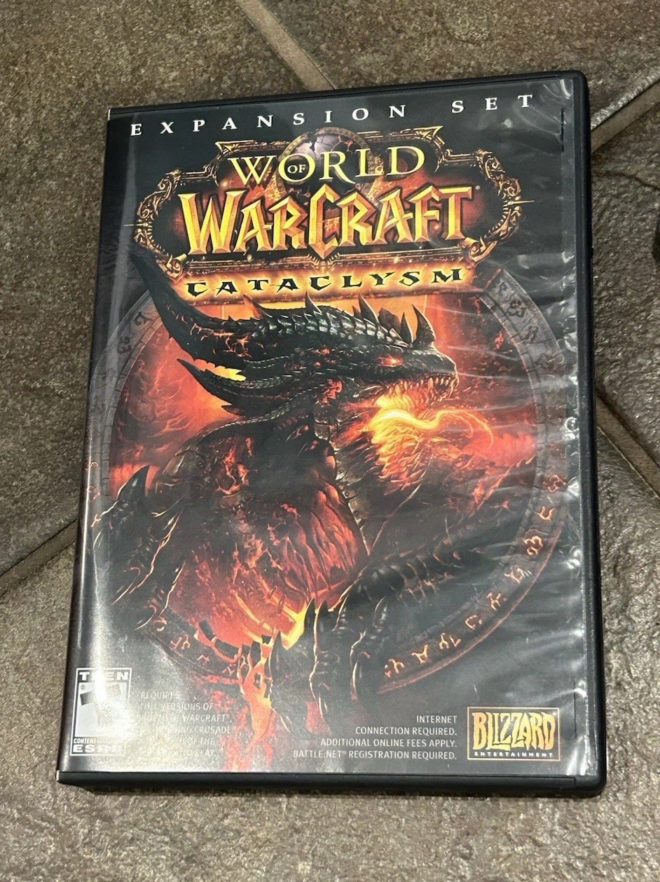 World Of Warcraft Cataclysm Collector’s Edition Set