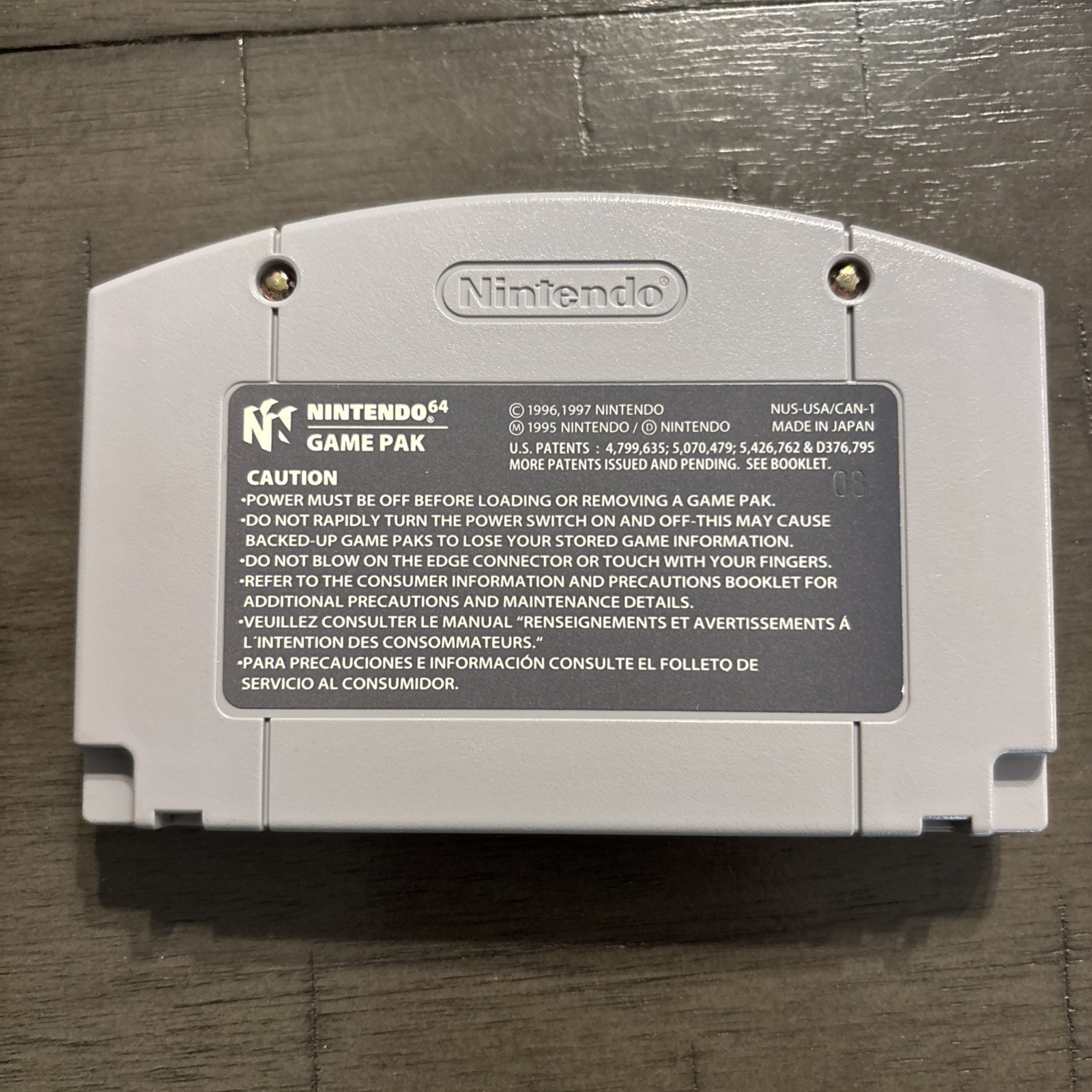 Mario Party 1 – N64 – Nintendo 64 CIB Complete very good condition