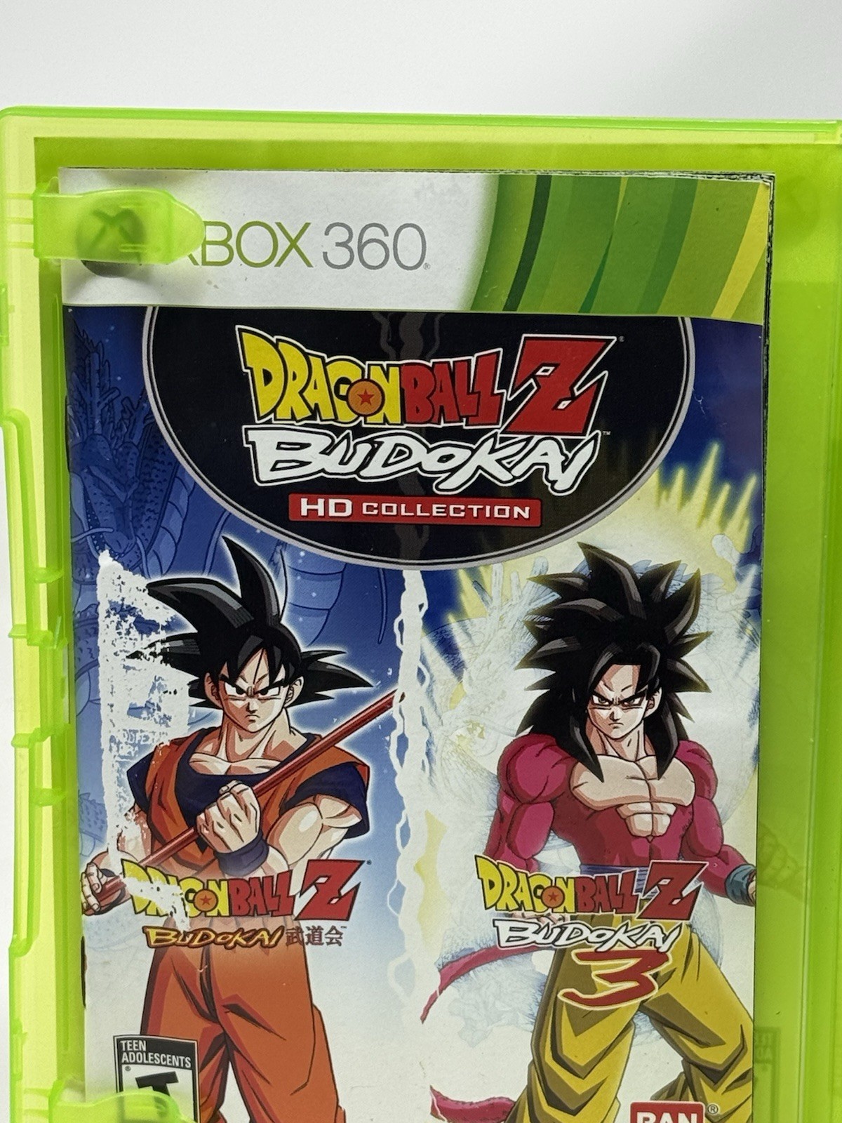 Dragon Ball Z Budokai HD Collection Microsoft Xbox 360 Complete CIB Mint Disc