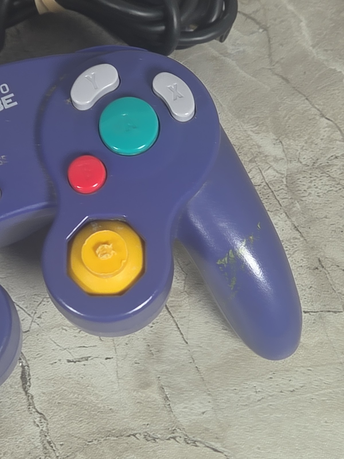 Game Cube Wii Nintendo Controllers Purple White Black Lot Random (5) Not Tested