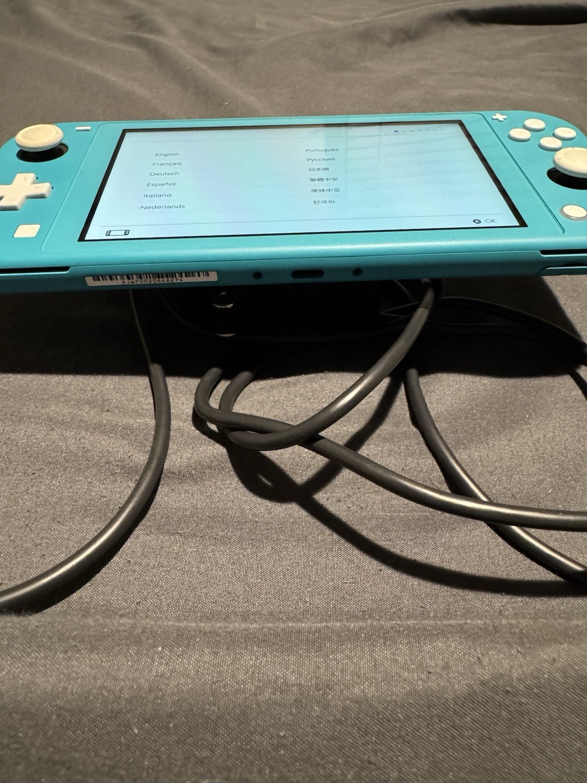 Nintendo Switch Lite, Turqoise, Less Than 60 Hours Played, No Box