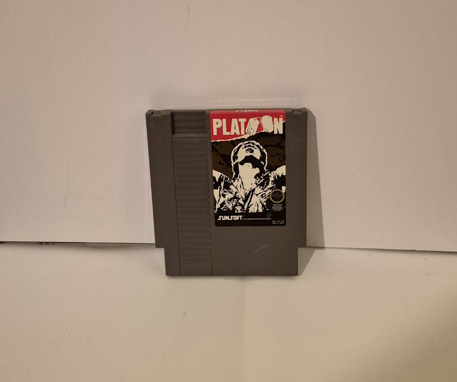 Platoon Nintendo NES Verified Authentic Tested Working Cartridge Only