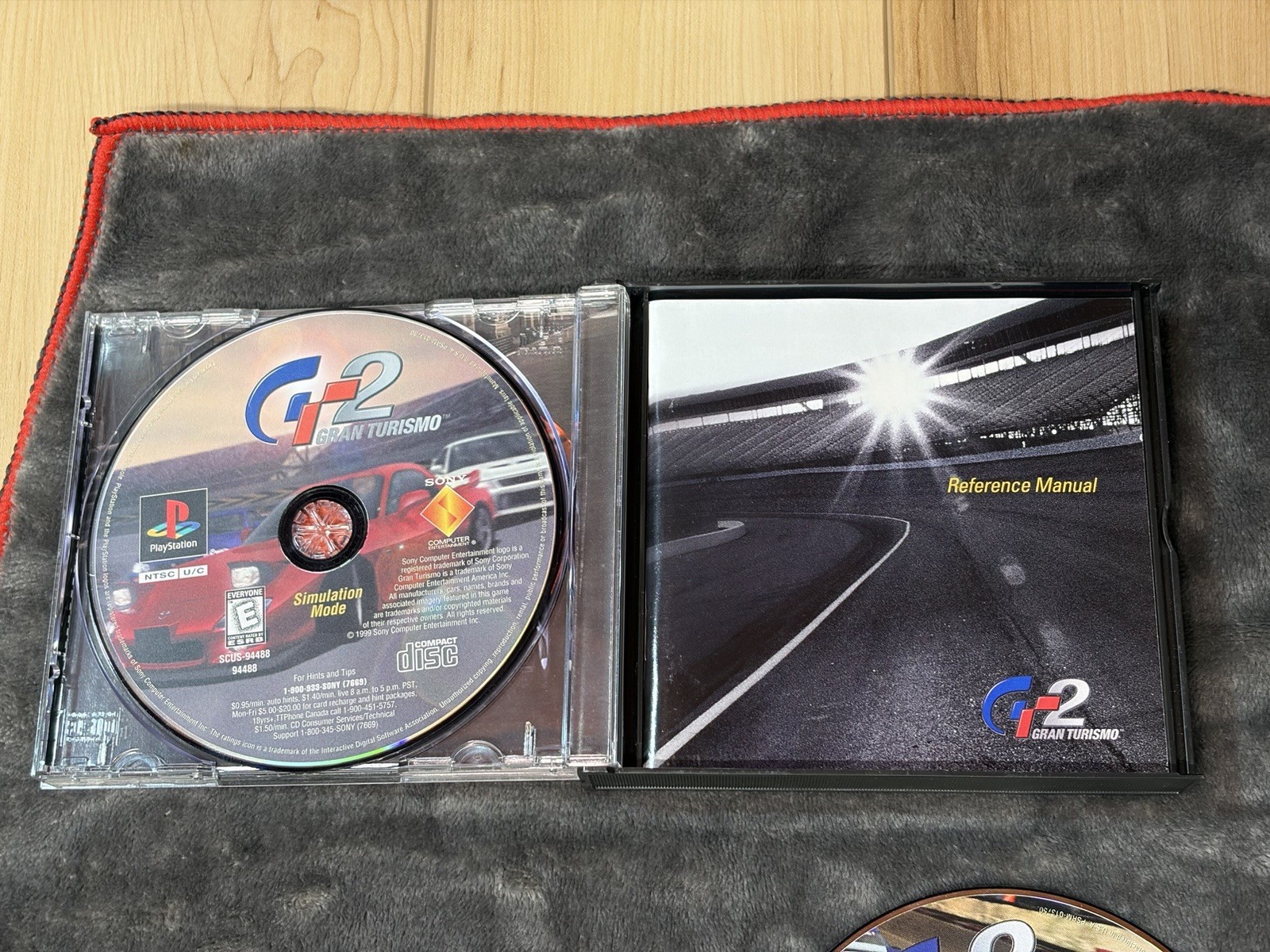 Gran Turismo 2 Sony PlayStation PS1 Game Complete w/ Case & Manual Tested