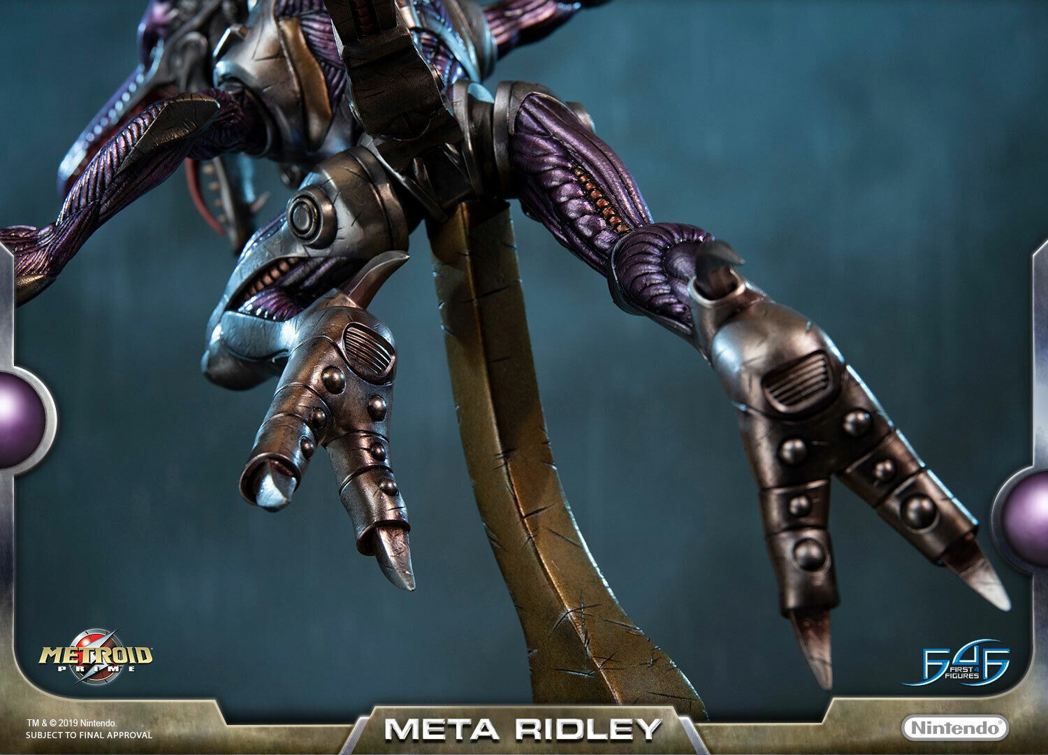 First4Figures Metroid Prime Meta Ridley Standard Edition Mint in Box SEALED