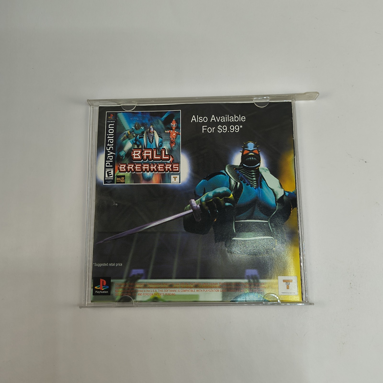 Action Bass Take 2 Interactive Sony Playstation 1 PS CIB