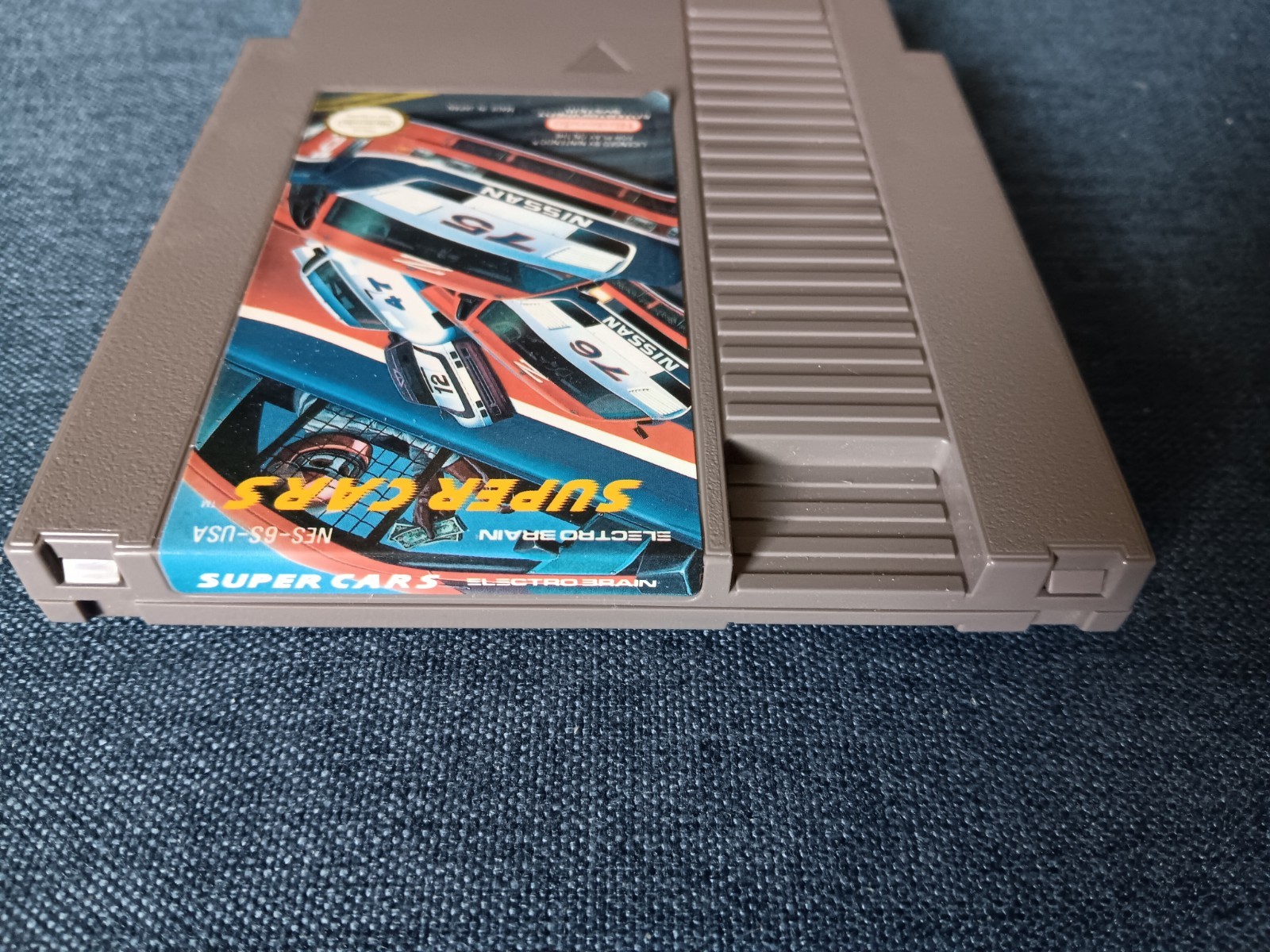 Super Cars (Electro Brain, 1991) NES Game w/ Box & Manual ~ Tested & Working