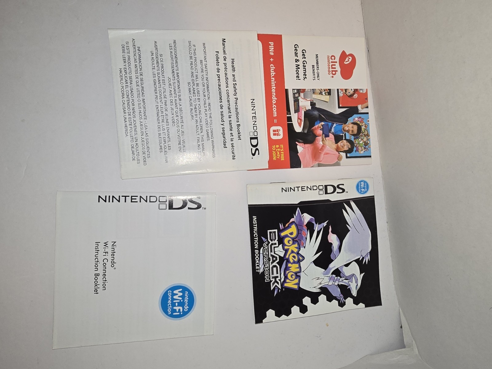 Pokemon Black Version – Nintendo DS – CIB Case Manual/Inserts Cart – AUTHENTIC