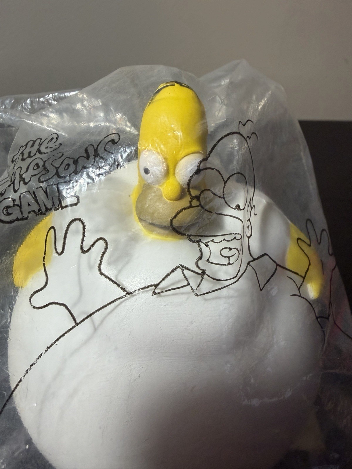 The Simpsons Game Homer Stress Ball Promo GameStop New Factory Sealed Rare