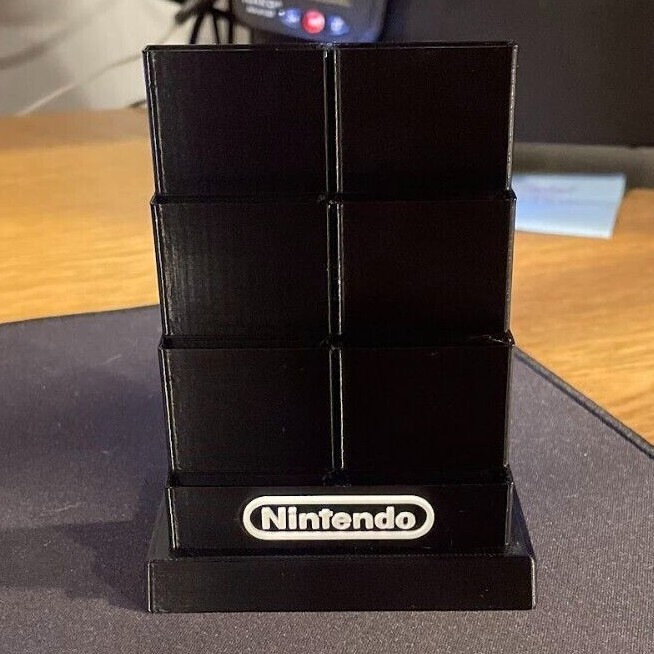 Nintendo DS/2DS/3DS 24 Game Cartridge display/stand Only (Customize Colors)