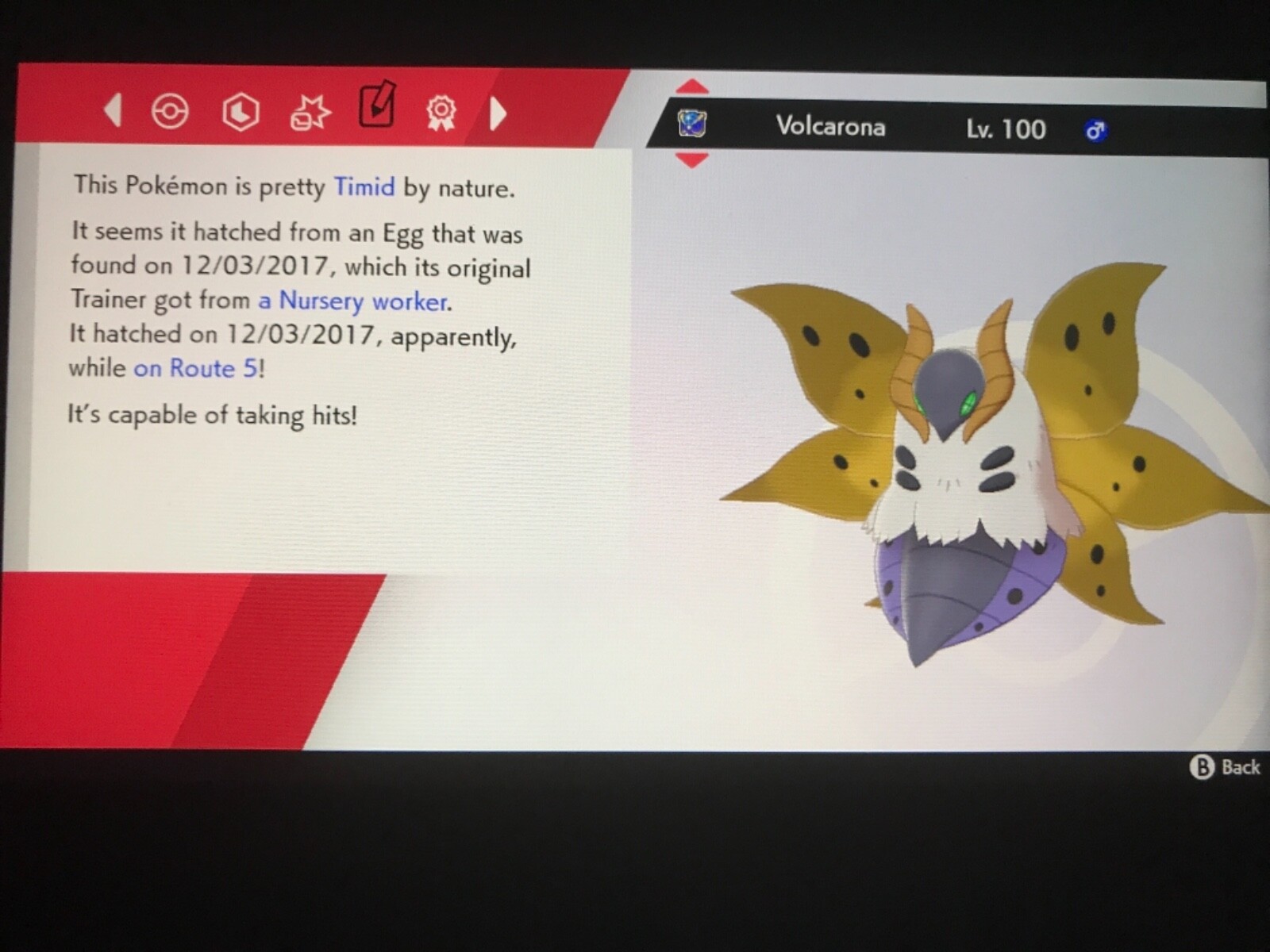 Pokemon Sword And Shield Shiny Volcarona 6IV Battle Ready Fast Delivery