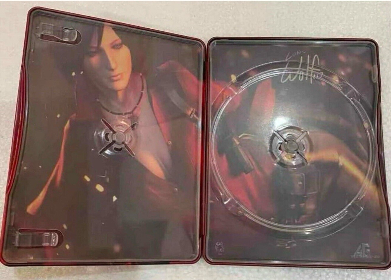 Resident Evil Ada Wong Custom made Steelbook/MetalPak for PS3/PS4/Xbox (No Game)