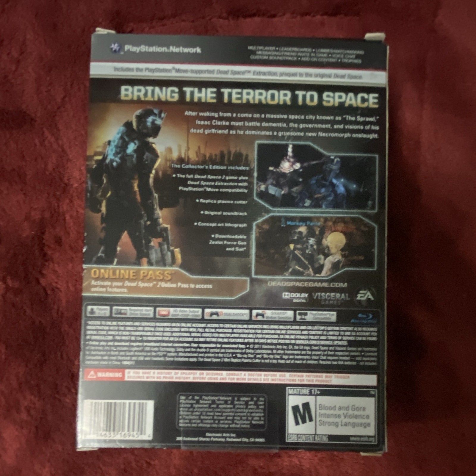 Electronic Arts Dead Space 2 Collector’s Limited Edition PS3 **NO DISC**