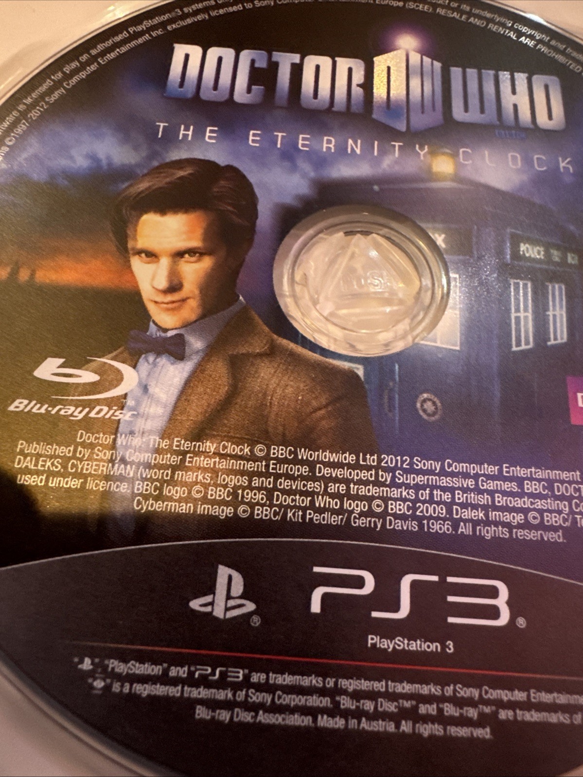 DOCTOR WHO THE ETERNITY CLOCK- PLAYSTATION 3 PS3