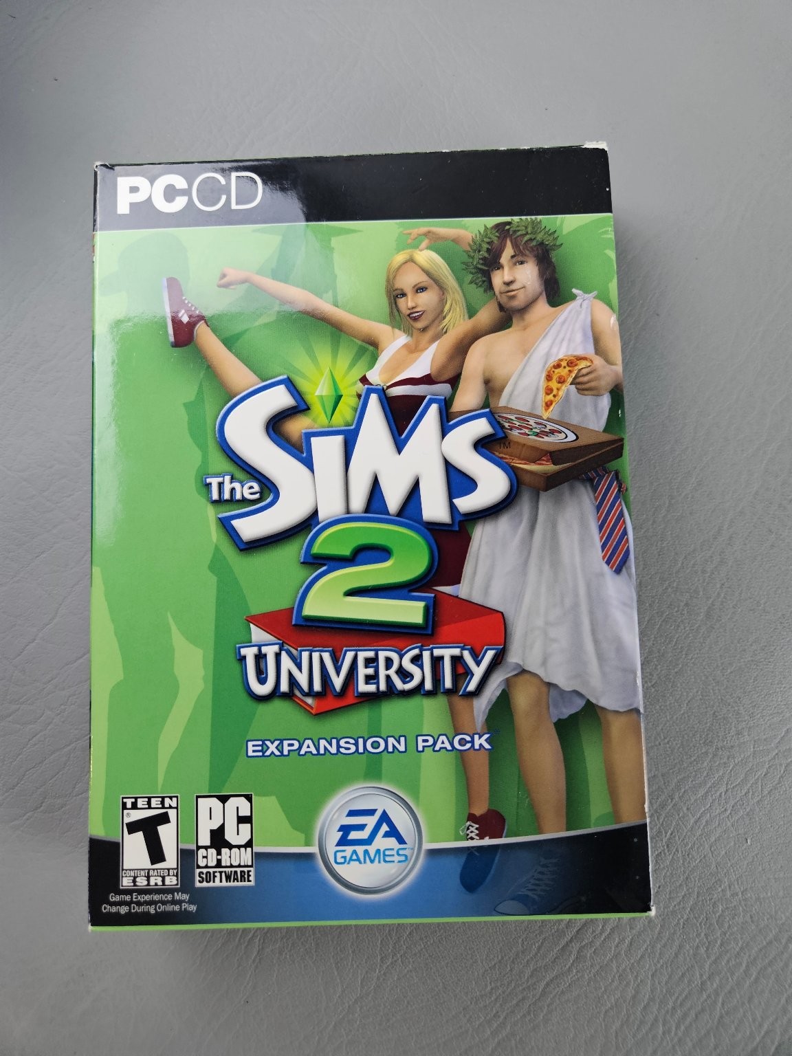 The Sims 2 University Expansion Pack PC Video Game College Life Simulation CIB