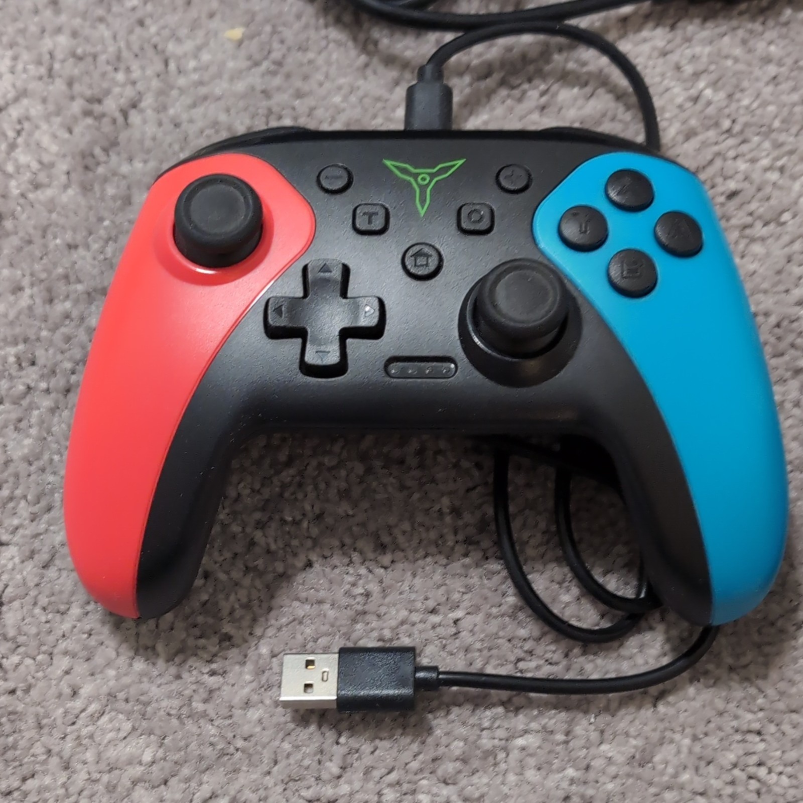 Assorted USB Wired Video Game Controller Bundle of 2