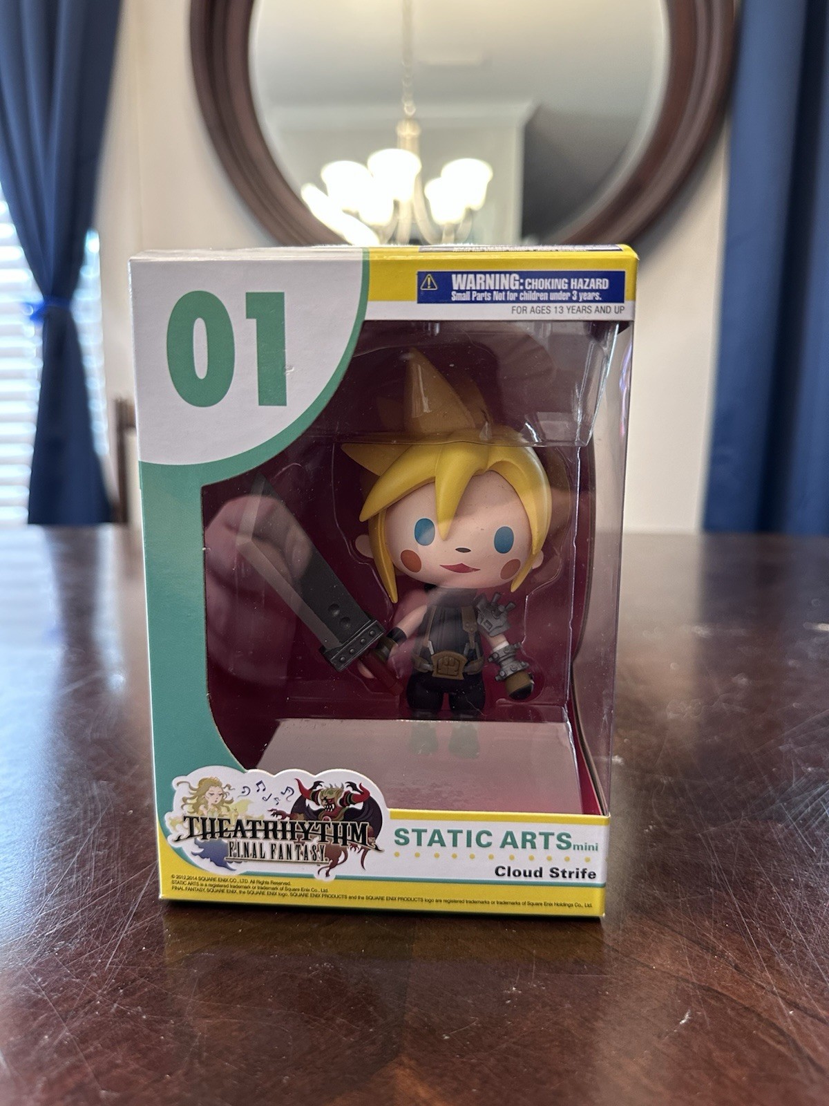 Final Fantasy Cloud Strife Figure Static Arts Theatrhythm SquareEnix NIB