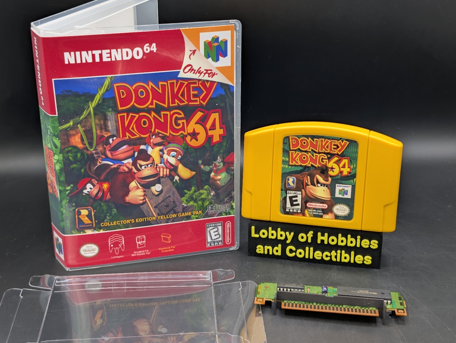 Donkey Kong 64 ( Nintendo 64 N64 ) Mint – Cleaned – Tested – Authentic