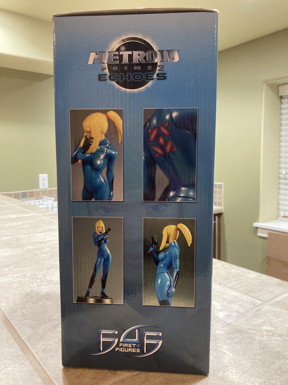 Metroid Prime 2 Echoes Samus Zero Suit 9.5-Inch First 4 Figure (Never Opened)