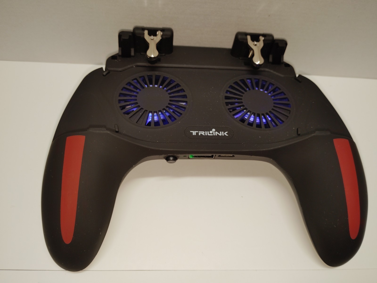 Mobile Game Controller with 4000mAh Power Bank Cooling Fan L1R1 Triggers