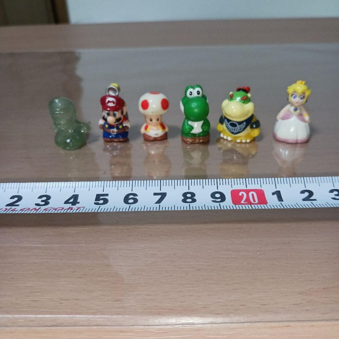 Super Mario Sunshine Bath Bomb Figure Complete Set of 6 Vintage Collectible