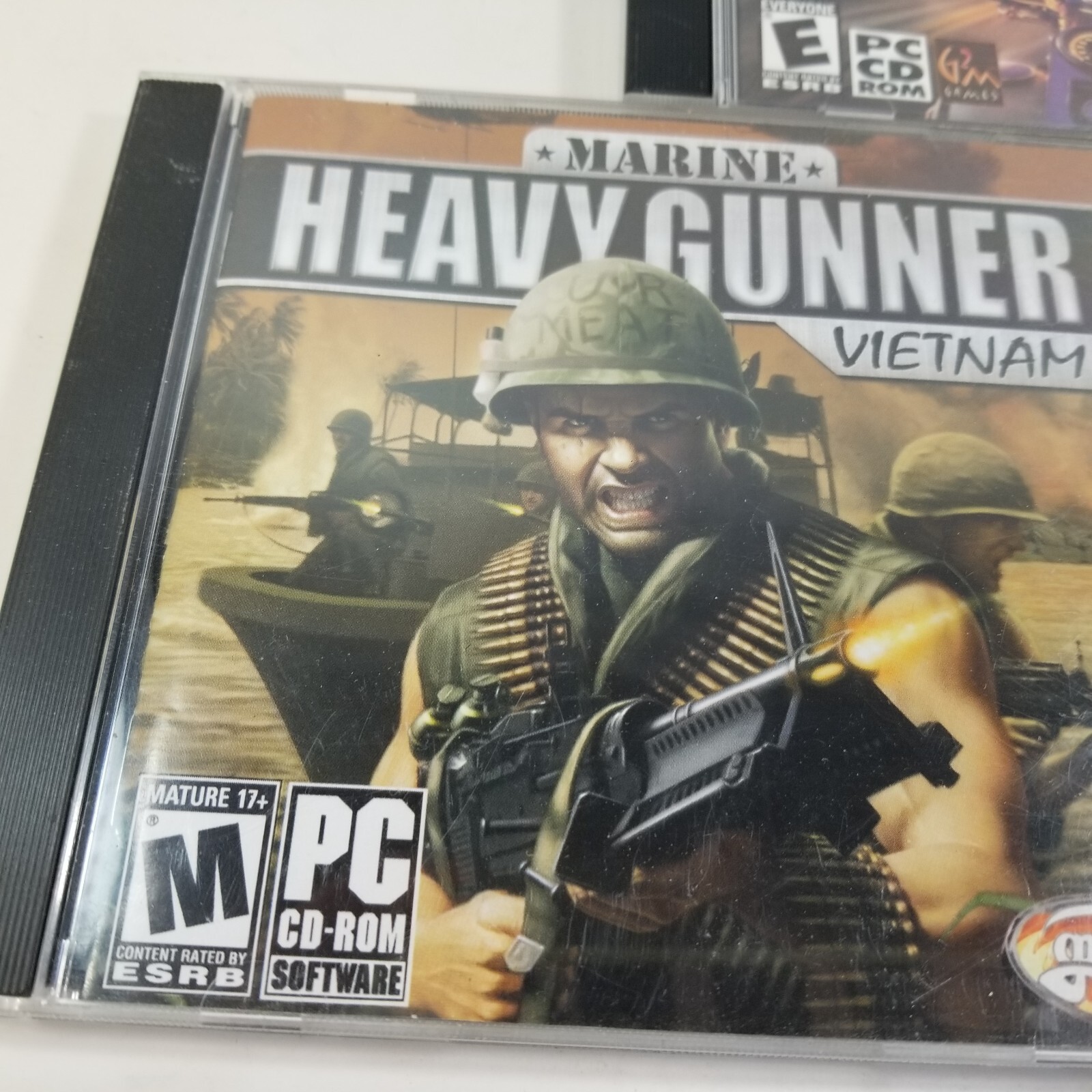 Lot of 3x Games Harley Race Across America, Marine Heavy Gunner, FX Fighter (PC)