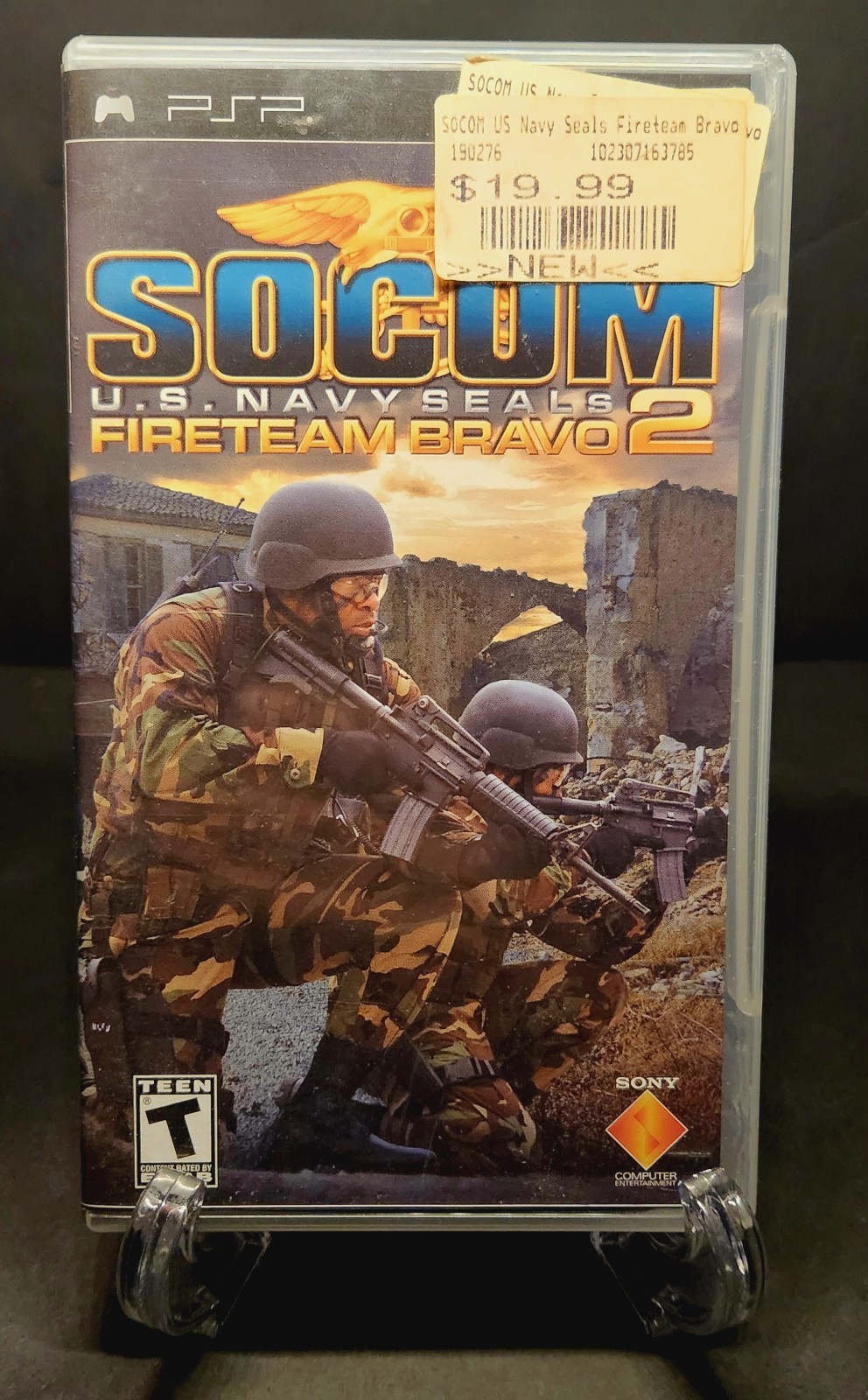 *TESTED, CIB* SOCOM: U.S. Navy SEALs — Fireteam Bravo 2 (Sony PSP, 2006)