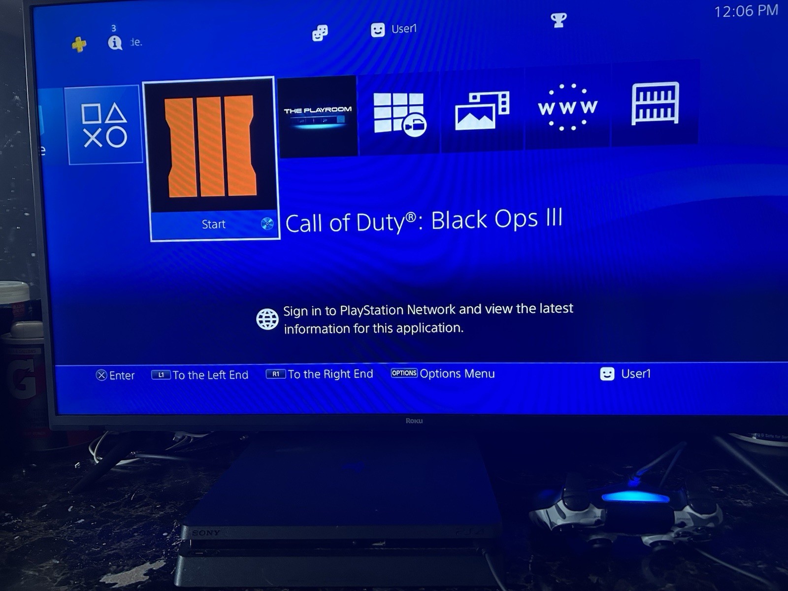 Sony PlayStation 4 PS4 Console Bundle DualShock 4 + Call of Duty Black Ops III