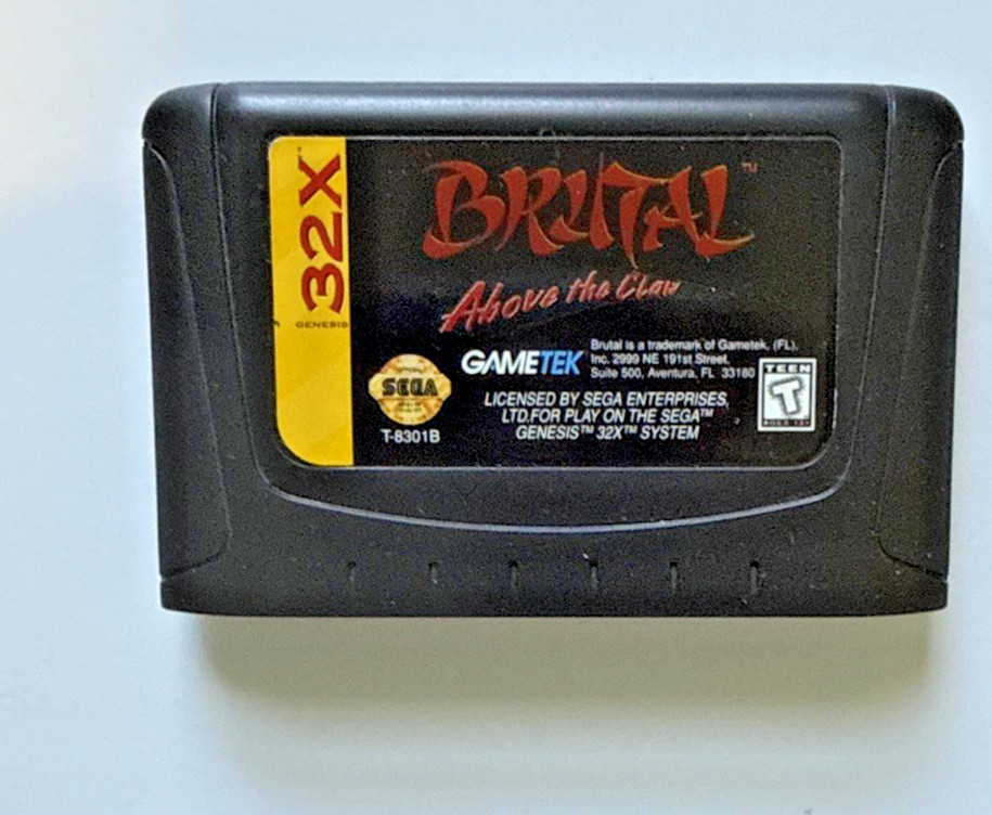 BRUTAL – ABOVE THE CLAW FOR THE SEGA 32X