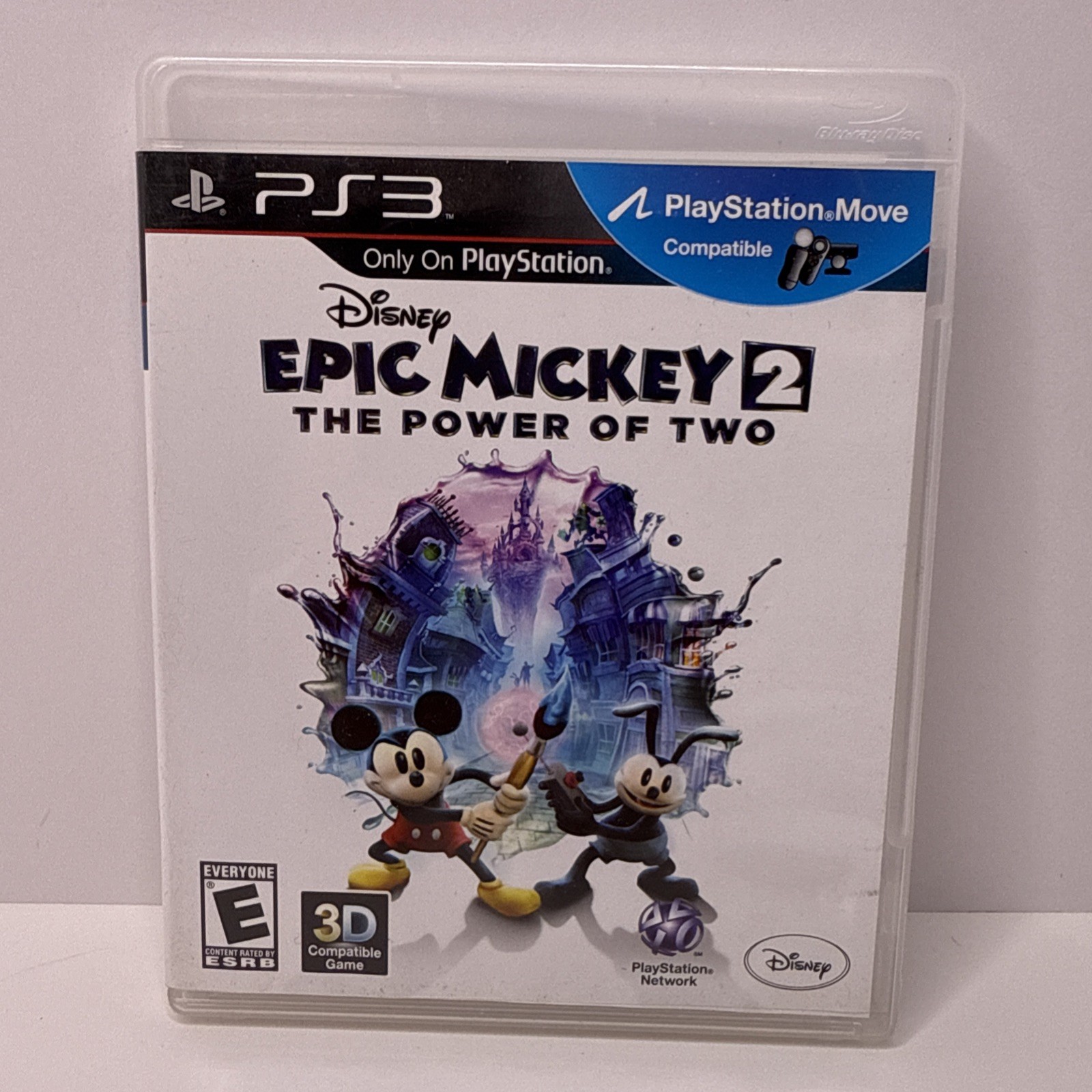 Epic Mickey 2: The Power of Two (SONY Playstation 3, PS3 2012) CIB w/ Manual