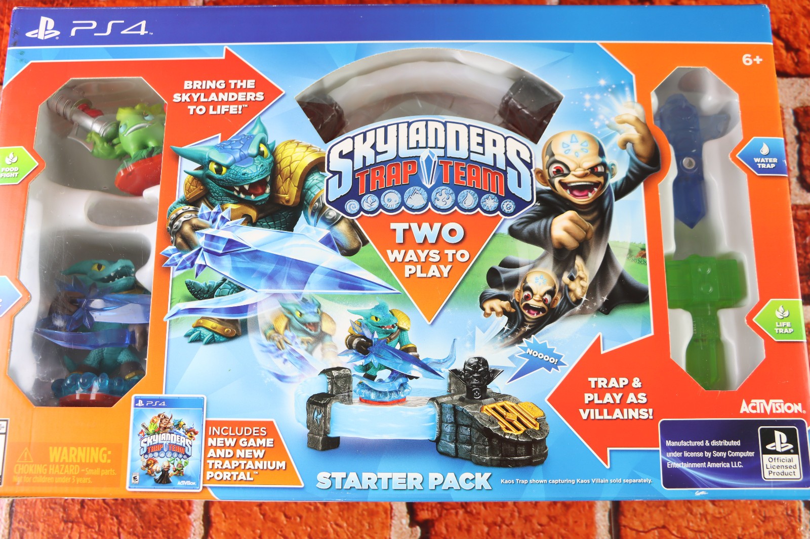 Skylanders Trap Team: Starter Pack (Sony PlayStation 4) Complete CIB