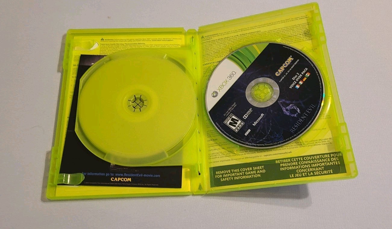 Resident Evil 6 (Microsoft Xbox 360, 2012)/ TESTED AND WORKS