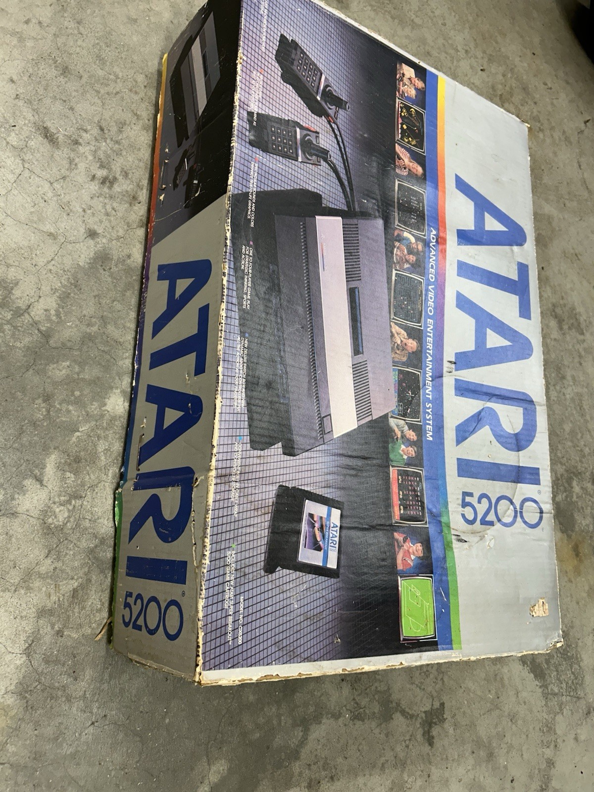 Atari 5200 Console in box with original owners manual