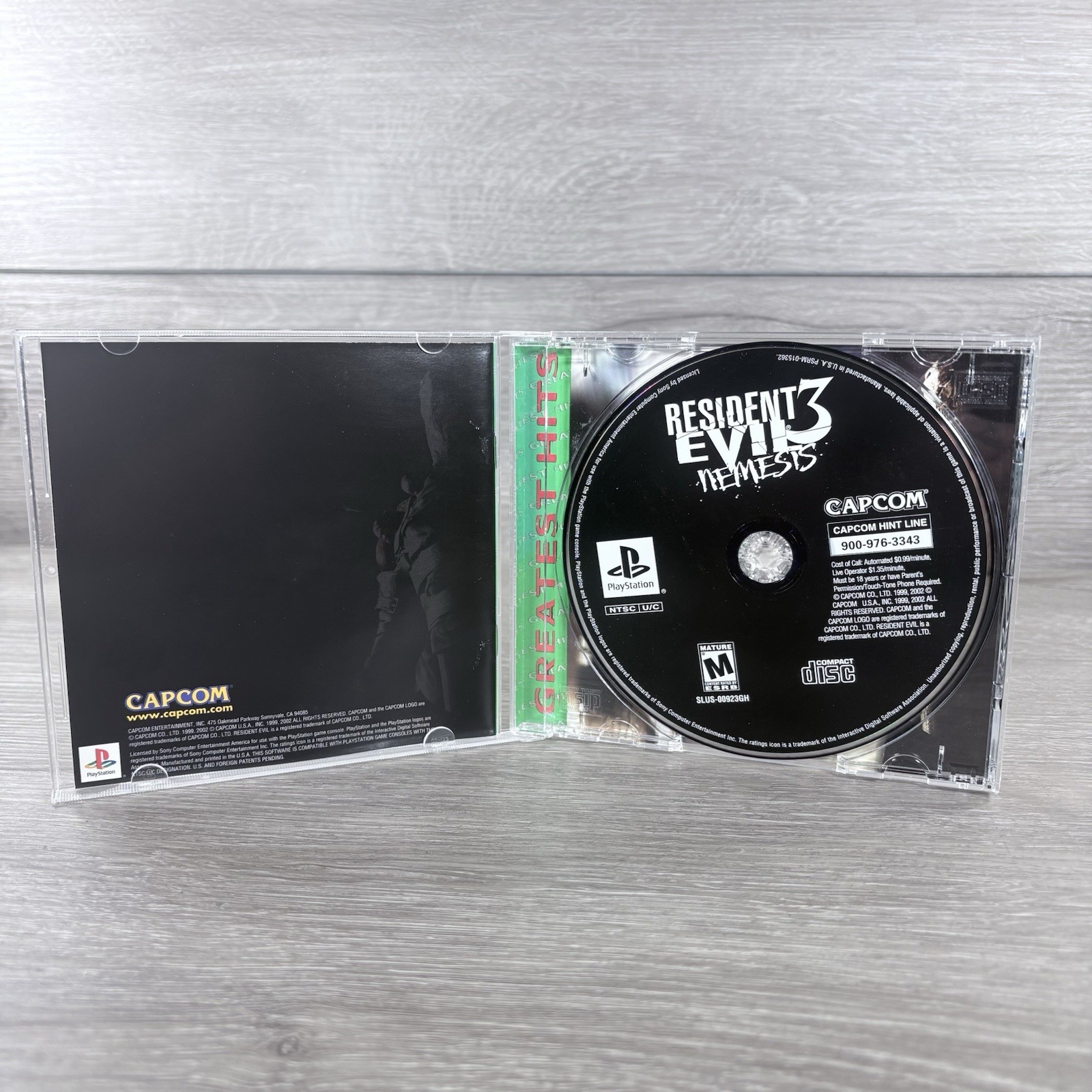Resident Evil 3: Nemesis Greatest Hits(PlayStation 1, 1999)