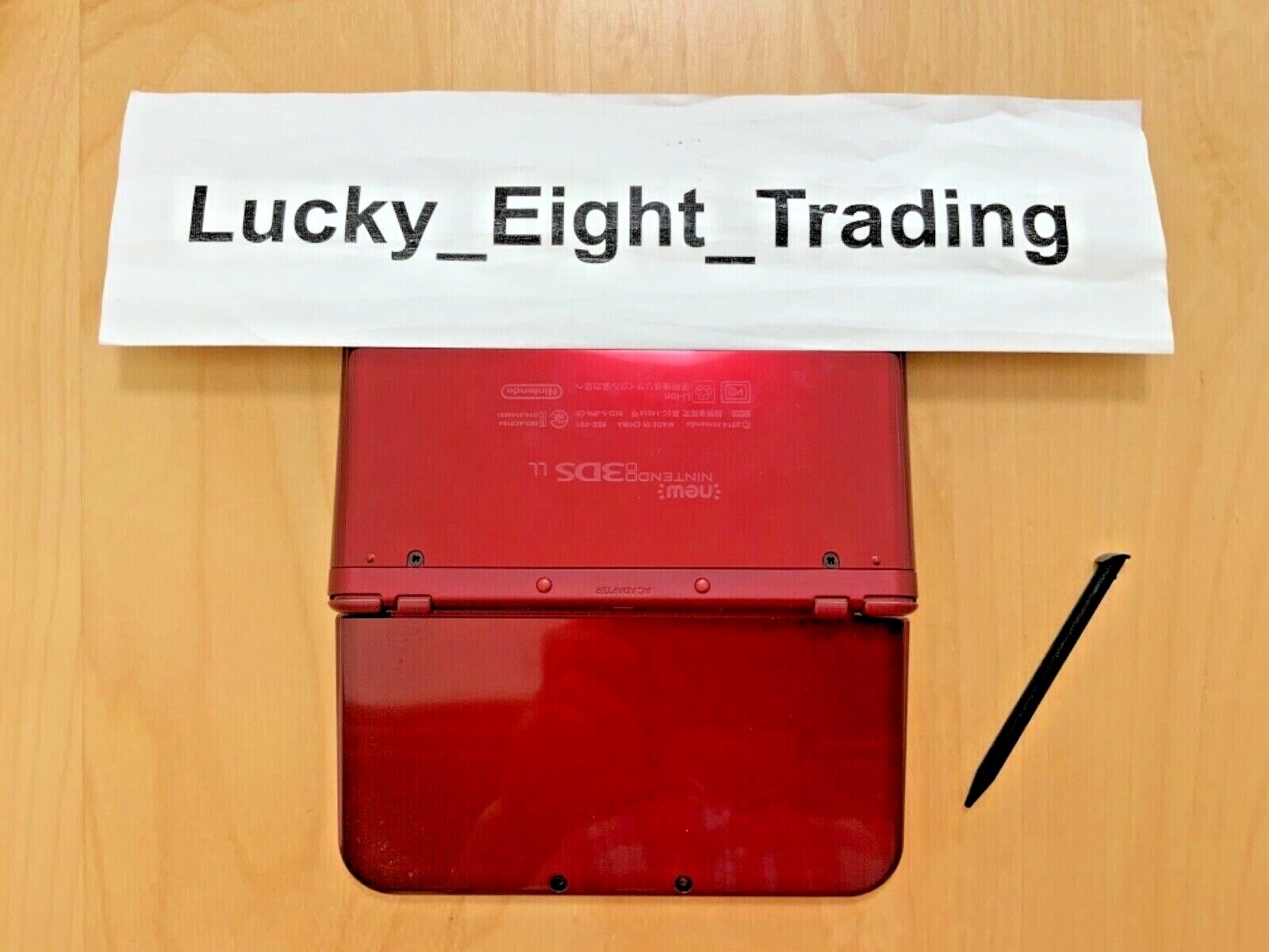 New Nintendo 3DS XL LL Metallic Red Console Stylus Japanese ver [H]