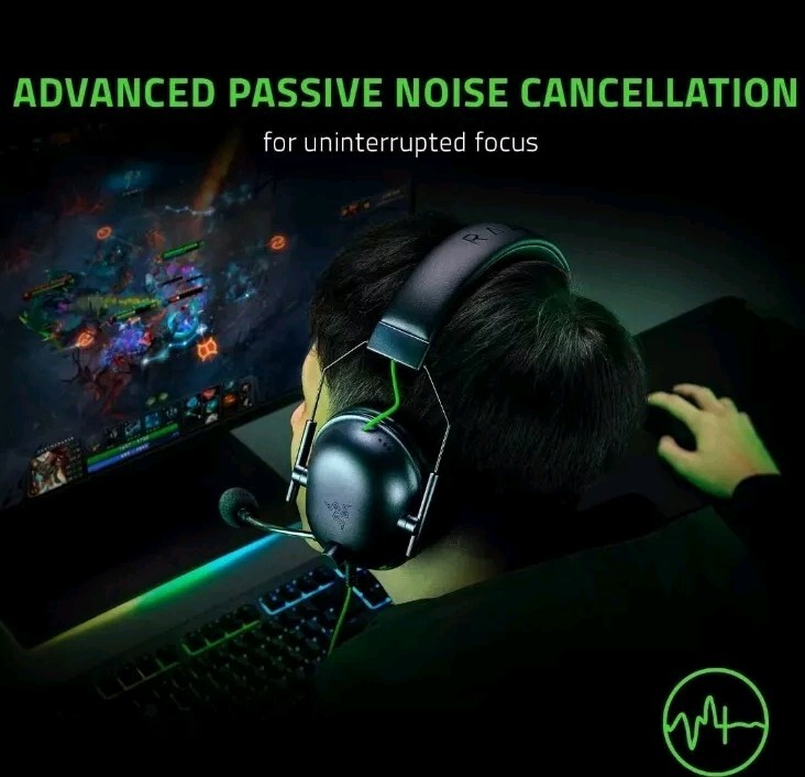 Razer Blackshark V2 X Black Multi Platform Wired Gaming Headset