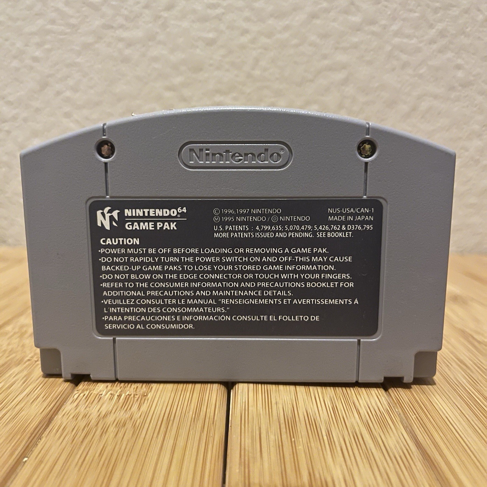 N64 MARIO PARTY 1 (NINTENDO 64, 1999) AUTHENTIC TESTED WORKING