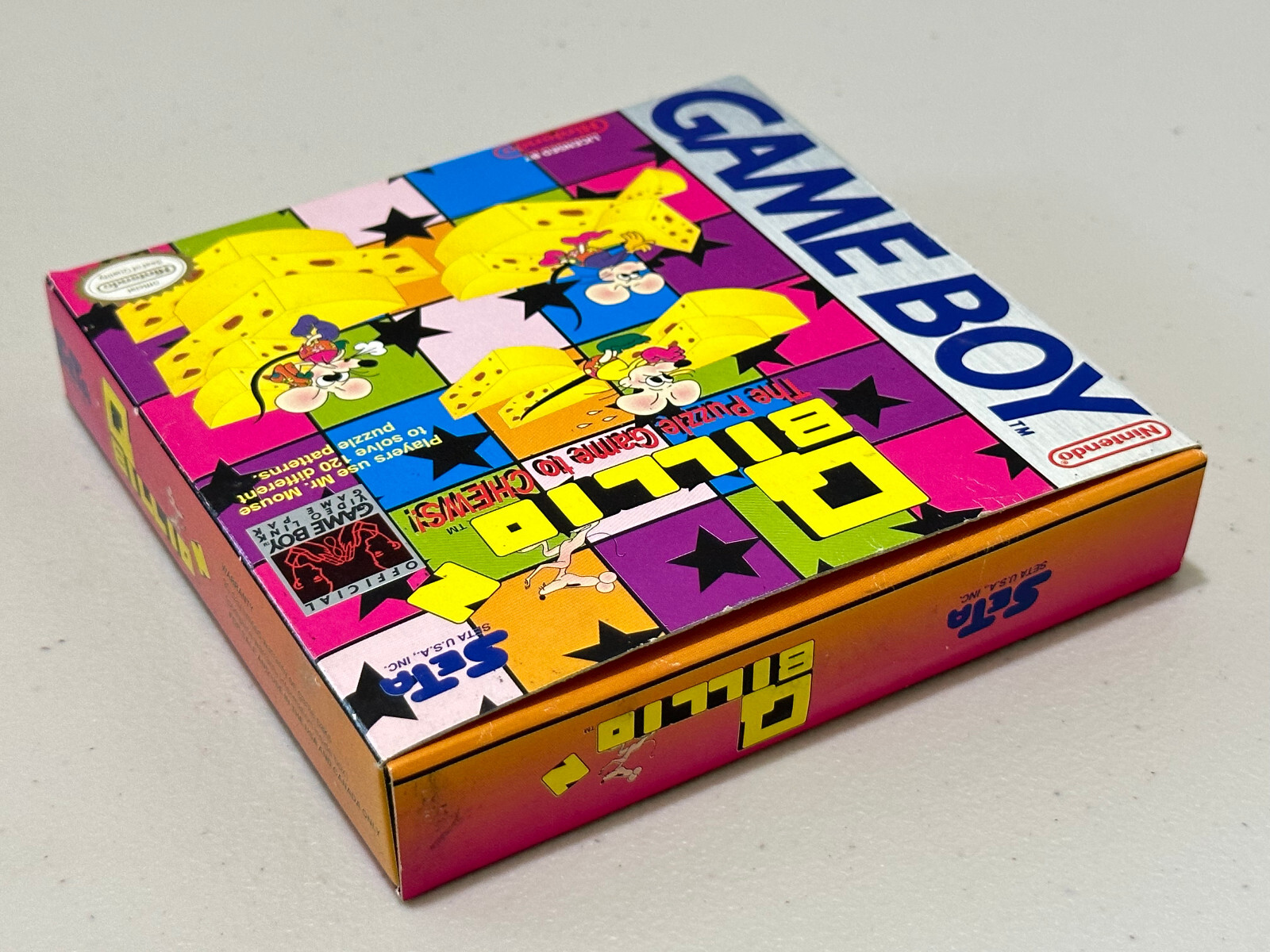 Q Billion (Nintendo Game Boy) Complete Authentic