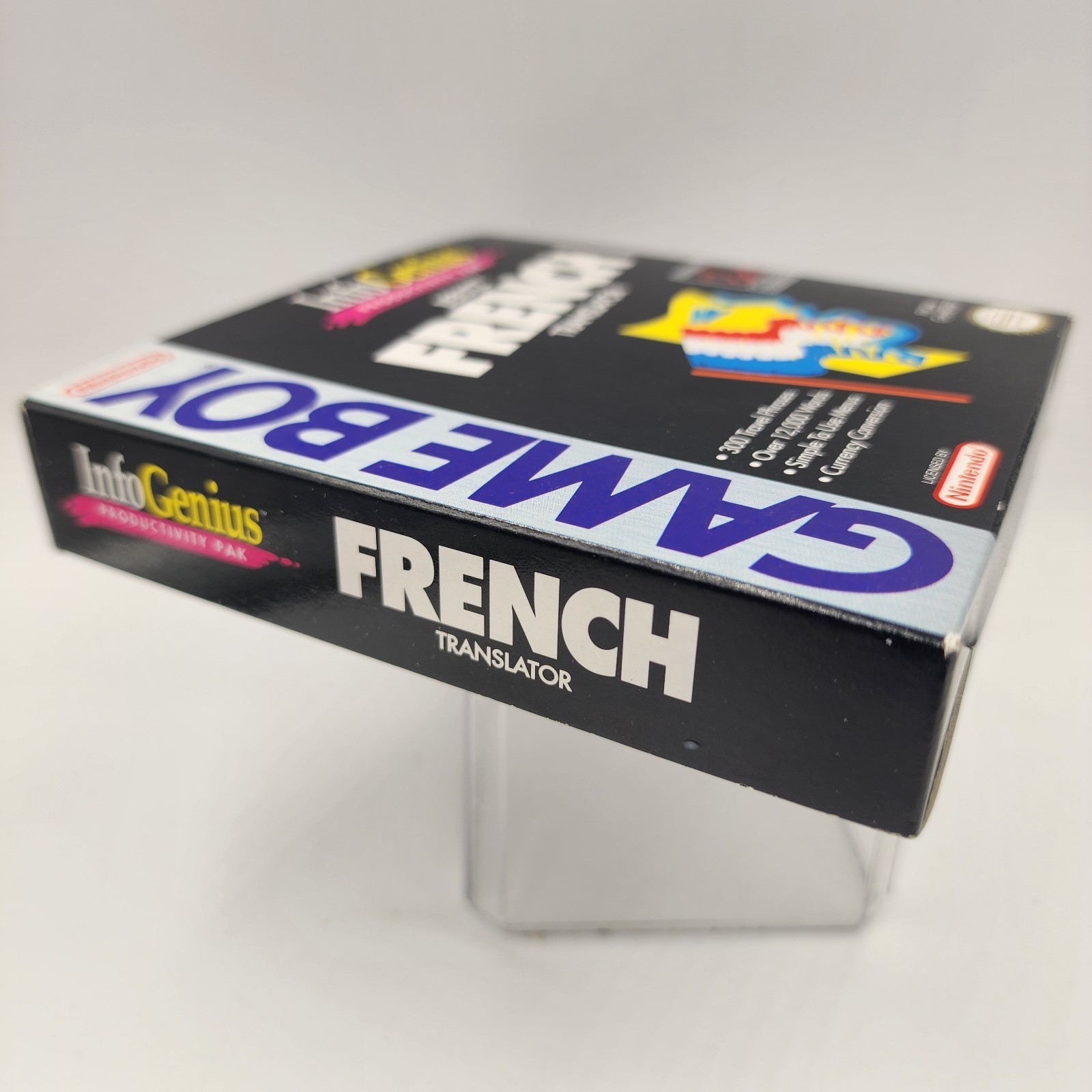 InfoGenius Productivity Pak: Berlitz French Translator – GameBoy *pre-owned