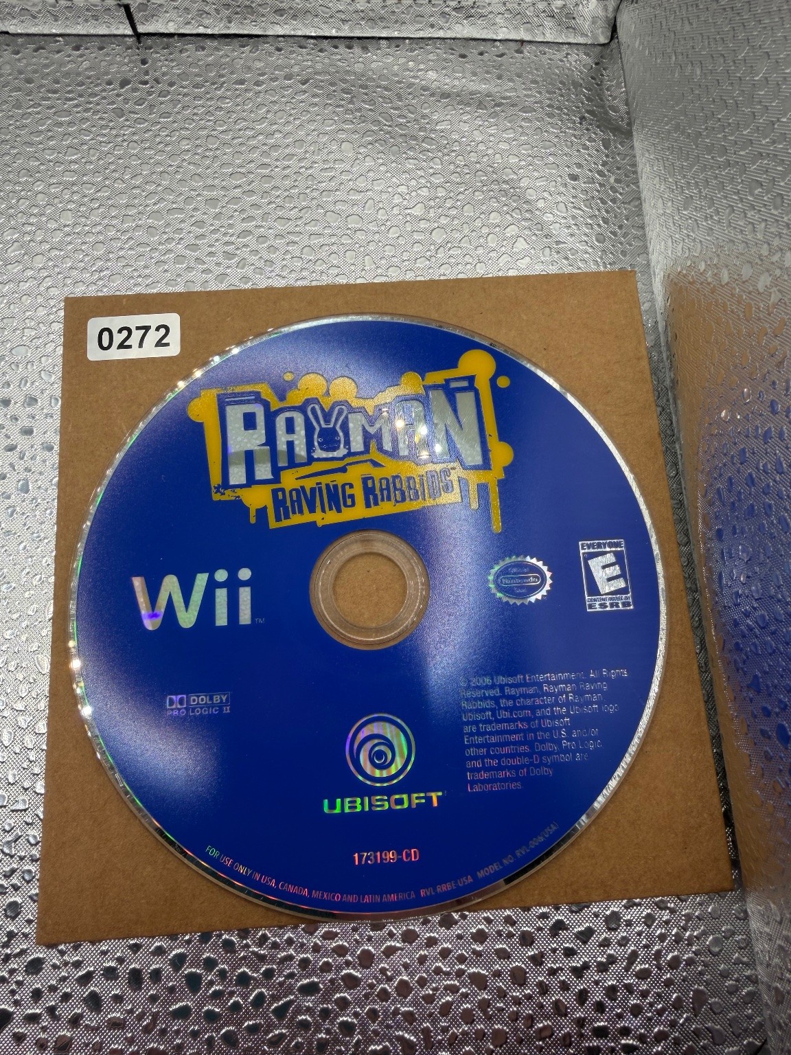 Rayman Raving Rabbids Wii Video Game Ubisoft NTSC Party Minigames