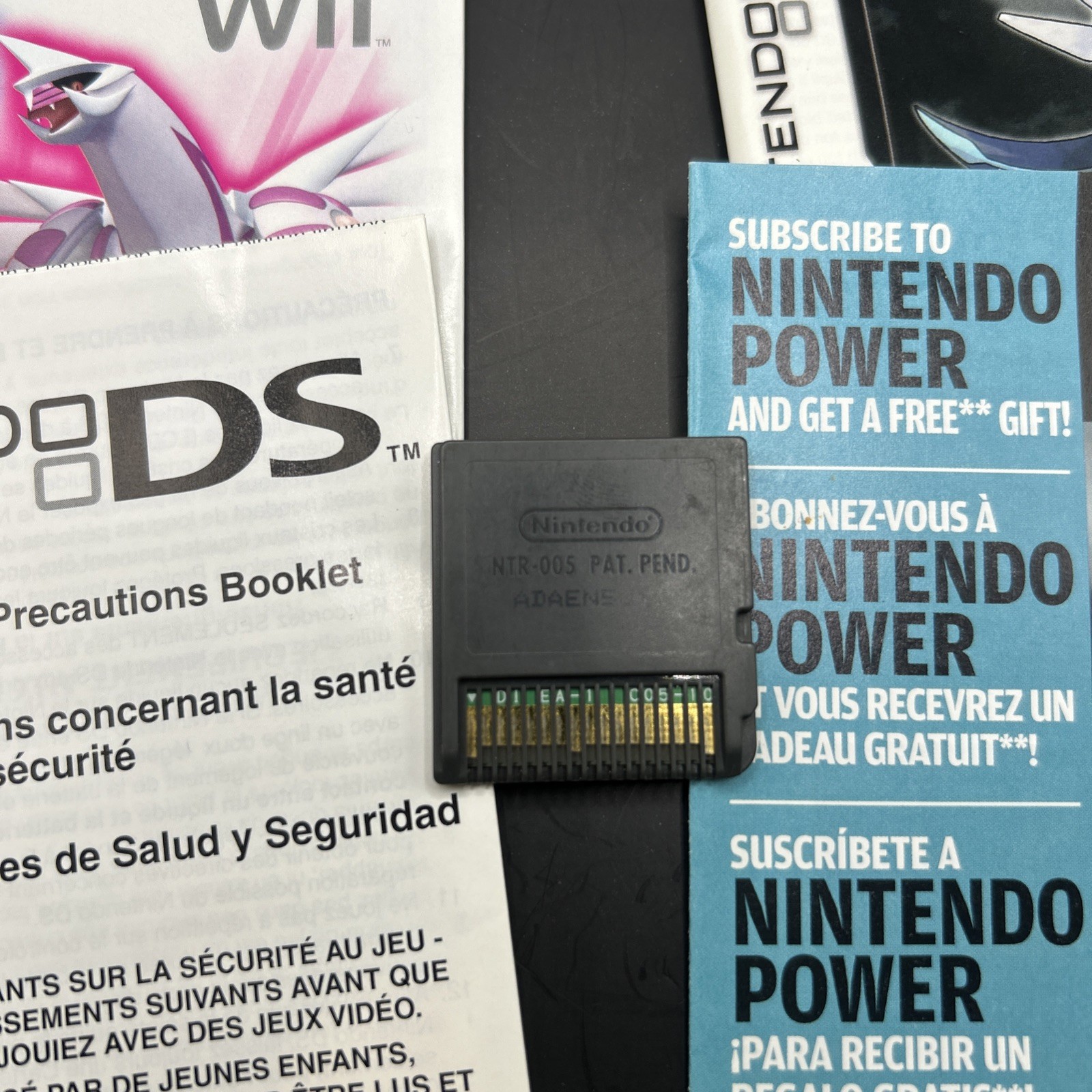Pokemon Diamond Version Nintendo DS CIB Complete Authentic Manual Inserts Tested