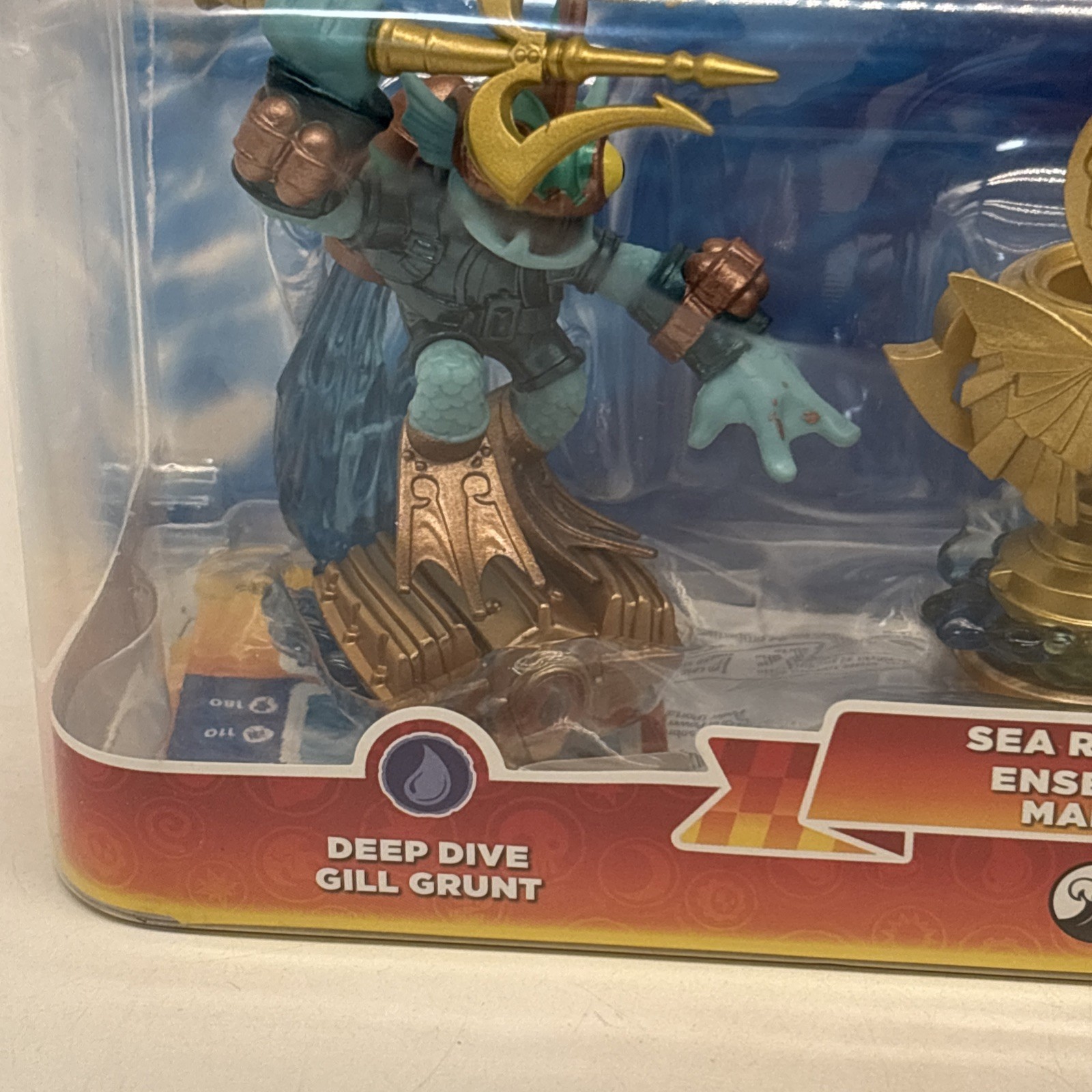 Skylanders Supercharger Sea Racing Action Pack Gill Grunt Sea Trophy Reef Ripper