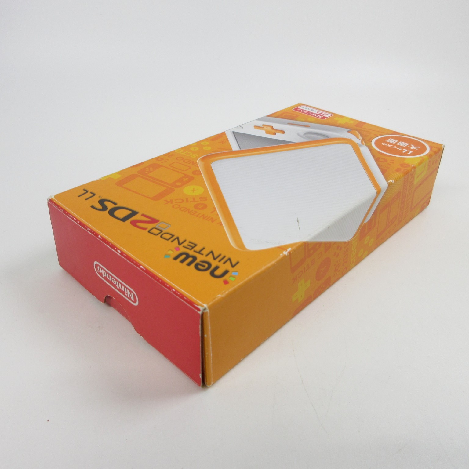 【Mint】Nintendo New 2DS LL XL White x Orange Console Japan Ver. #T-BA08/0618/01
