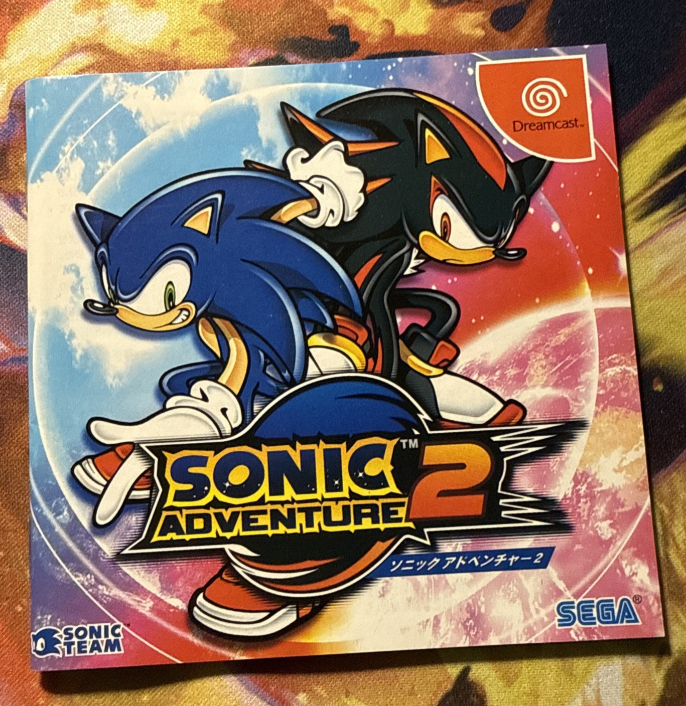 Sonic Adventure 2 Dreamcast Japanese Import Region Locked Japan 10th Anniversary